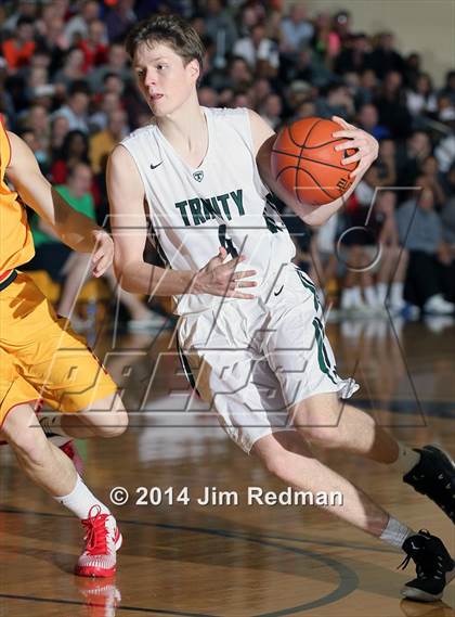 Thumbnail 1 in Wesleyan Christian Academy vs. Trinity (City of Palms Classic) photogallery.