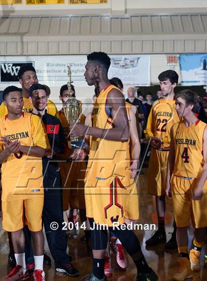 Thumbnail 2 in Wesleyan Christian Academy vs. Trinity (City of Palms Classic) photogallery.