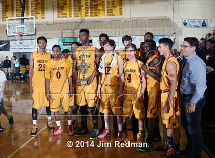 Thumbnail 1 in Wesleyan Christian Academy vs. Trinity (City of Palms Classic) photogallery.