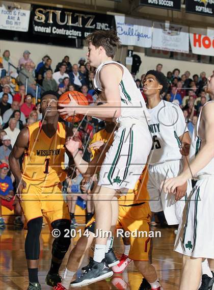 Thumbnail 2 in Wesleyan Christian Academy vs. Trinity (City of Palms Classic) photogallery.