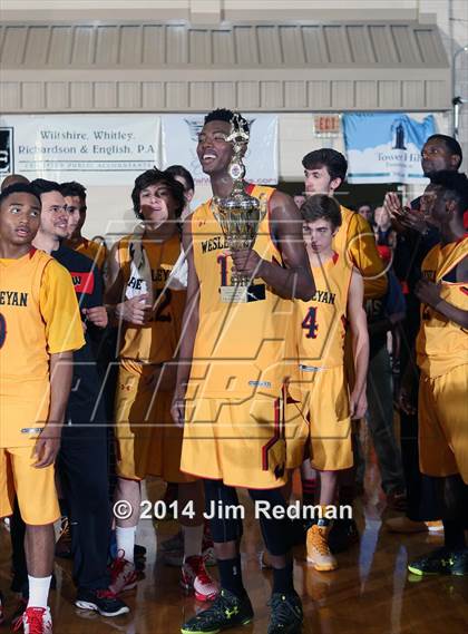 Thumbnail 1 in Wesleyan Christian Academy vs. Trinity (City of Palms Classic) photogallery.