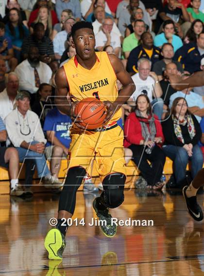 Thumbnail 2 in Wesleyan Christian Academy vs. Trinity (City of Palms Classic) photogallery.
