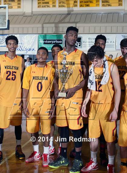 Thumbnail 3 in Wesleyan Christian Academy vs. Trinity (City of Palms Classic) photogallery.