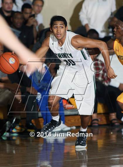 Thumbnail 1 in Wesleyan Christian Academy vs. Trinity (City of Palms Classic) photogallery.