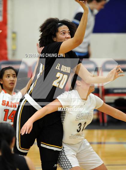 Thumbnail 2 in El Dorado vs. Saint Joseph (Savanna/Buena Park Christmas Classic) photogallery.