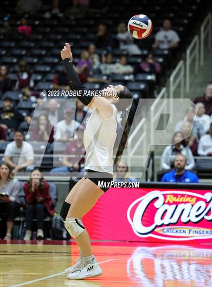 Thumbnail 1 in Davenport vs. Celina (UIL 4A Volleyball Semifinal) photogallery.