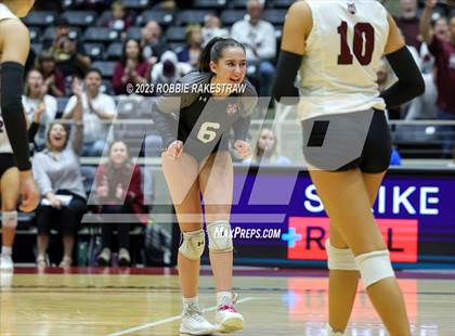 Thumbnail 2 in Davenport vs. Celina (UIL 4A Volleyball Semifinal) photogallery.