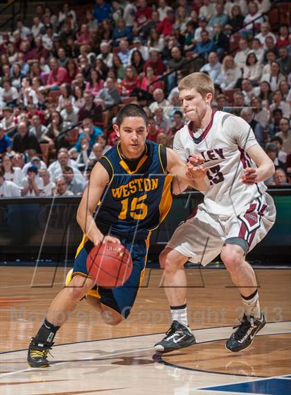 Thumbnail 1 in Weston vs. Valley Regional (CIAC Class M Final) photogallery.
