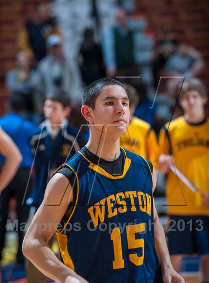 Thumbnail 3 in Weston vs. Valley Regional (CIAC Class M Final) photogallery.