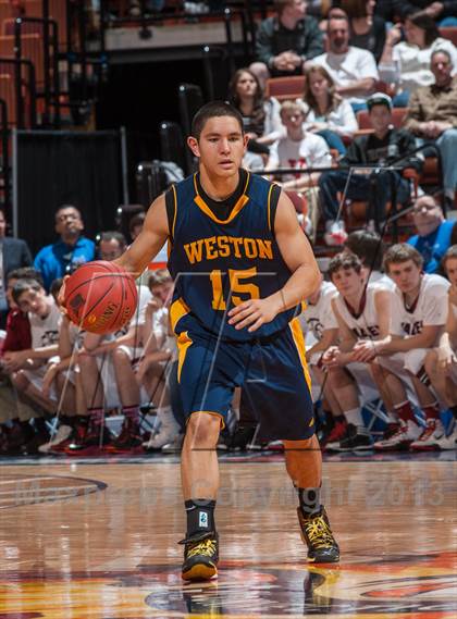 Thumbnail 2 in Weston vs. Valley Regional (CIAC Class M Final) photogallery.