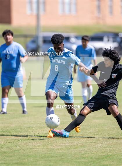 Thumbnail 2 in South View vs Overhills (3rd Annual 'B-Nice To You Heart' Boys' Soccer Jamboree) photogallery.