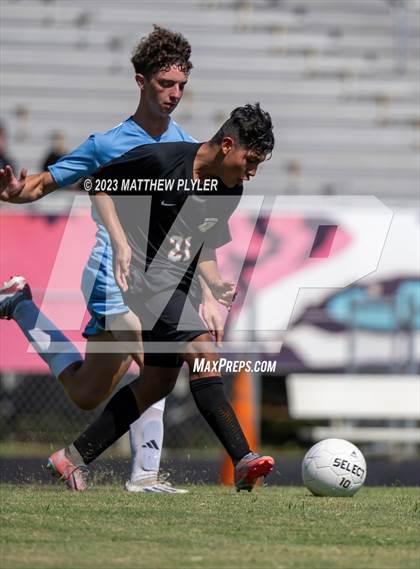 Thumbnail 1 in South View vs Overhills (3rd Annual 'B-Nice To You Heart' Boys' Soccer Jamboree) photogallery.
