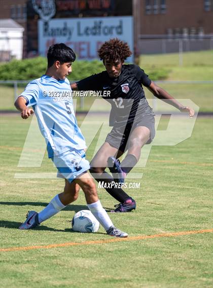 Thumbnail 3 in South View vs Overhills (3rd Annual 'B-Nice To You Heart' Boys' Soccer Jamboree) photogallery.