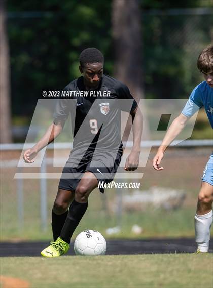 Thumbnail 2 in South View vs Overhills (3rd Annual 'B-Nice To You Heart' Boys' Soccer Jamboree) photogallery.