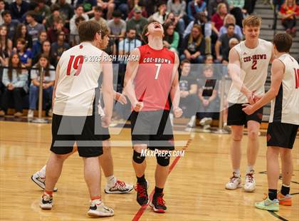 Thumbnail 2 in  Coe-Brown Academy v Hollis-Brookline (NHIAA D1 Final) photogallery.