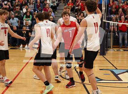 Thumbnail 1 in  Coe-Brown Academy v Hollis-Brookline (NHIAA D1 Final) photogallery.