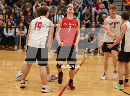 Thumbnail 1 in  Coe-Brown Academy v Hollis-Brookline (NHIAA D1 Final) photogallery.