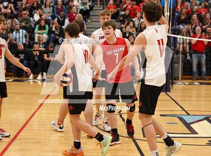 Thumbnail 3 in  Coe-Brown Academy v Hollis-Brookline (NHIAA D1 Final) photogallery.