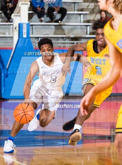 Thumbnail 3 in Putnam City West @ Duncanville (Thanksgiving Hoopfest) photogallery.