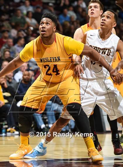 Thumbnail 1 in Bishop O'Dowd vs Wesleyan Christian Academy  (Bass Pro Tournament of Champions) photogallery.
