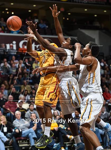 Thumbnail 1 in Bishop O'Dowd vs Wesleyan Christian Academy  (Bass Pro Tournament of Champions) photogallery.