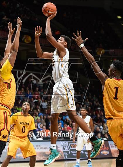 Thumbnail 3 in Bishop O'Dowd vs Wesleyan Christian Academy  (Bass Pro Tournament of Champions) photogallery.