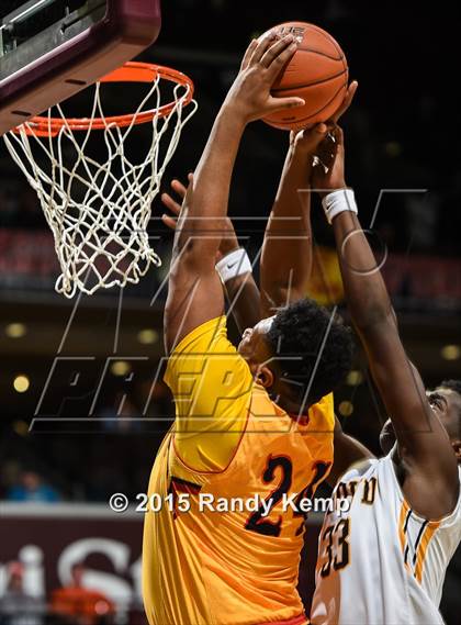 Thumbnail 1 in Bishop O'Dowd vs Wesleyan Christian Academy  (Bass Pro Tournament of Champions) photogallery.
