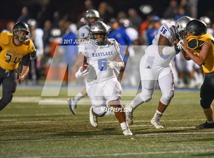 Thumbnail 2 in El Capitan vs Eastlake (SDFNL Kickoff) photogallery.