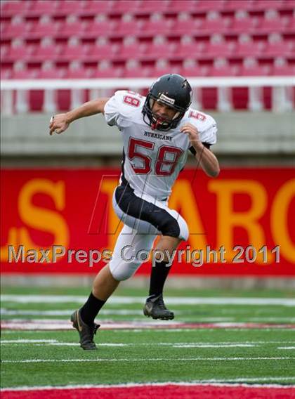 Thumbnail 3 in Hurricane vs. Juan Diego Catholic (UHSAA 3A Final) photogallery.
