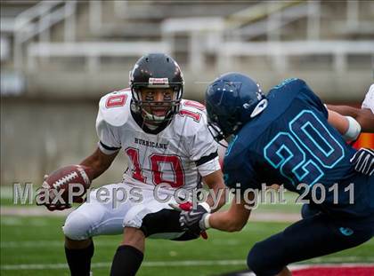 Thumbnail 2 in Hurricane vs. Juan Diego Catholic (UHSAA 3A Final) photogallery.