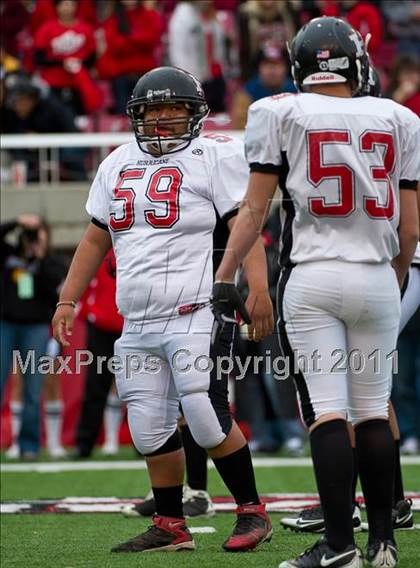 Thumbnail 2 in Hurricane vs. Juan Diego Catholic (UHSAA 3A Final) photogallery.