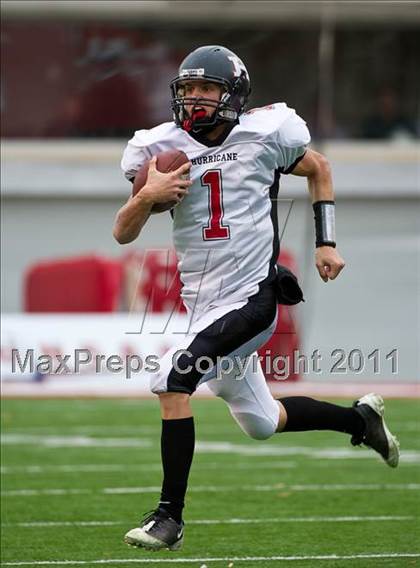 Thumbnail 1 in Hurricane vs. Juan Diego Catholic (UHSAA 3A Final) photogallery.
