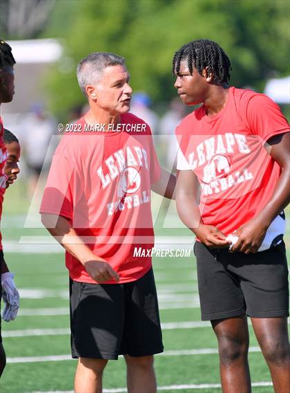 Thumbnail 2 in Lenape vs. Millville (7 on 7 Tournament) photogallery.