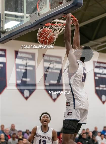 Thumbnail 1 in Brewster Academy vs Redemption Christian Academy  photogallery.