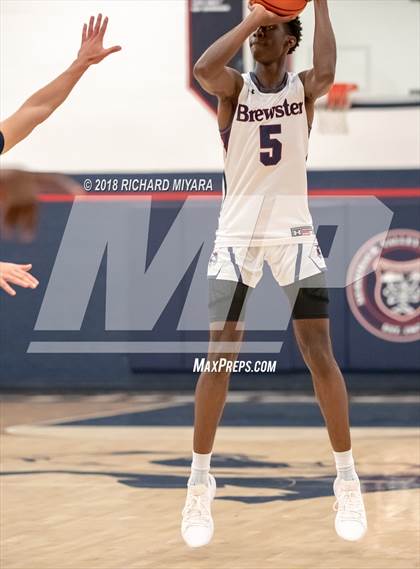 Thumbnail 1 in Brewster Academy vs Redemption Christian Academy  photogallery.