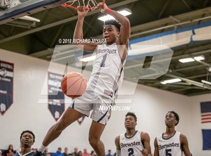 Thumbnail 2 in Brewster Academy vs Redemption Christian Academy  photogallery.