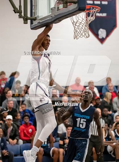 Thumbnail 1 in Brewster Academy vs Redemption Christian Academy  photogallery.