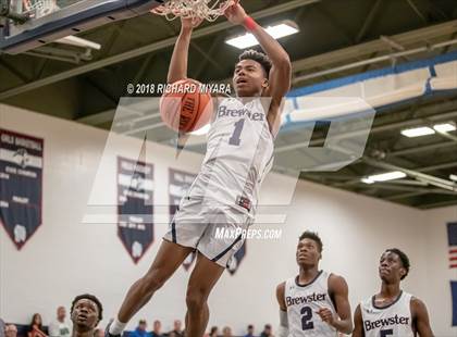 Thumbnail 1 in Brewster Academy vs Redemption Christian Academy  photogallery.