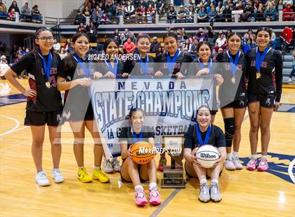 Thumbnail 2 in McDermitt vs. Pyramid Lake (NIAA 1A State Championship) photogallery.
