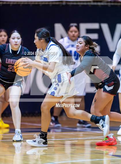 Thumbnail 1 in McDermitt vs. Pyramid Lake (NIAA 1A State Championship) photogallery.
