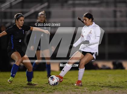 Thumbnail 2 in Frontier vs Tulare Union (CIF CS D3 Round One) photogallery.
