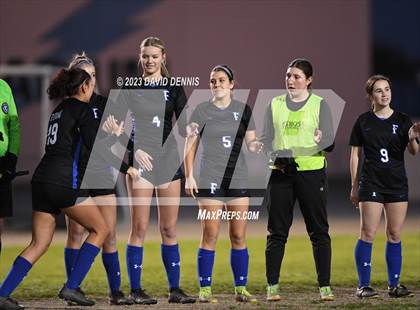 Thumbnail 2 in Frontier vs Tulare Union (CIF CS D3 Round One) photogallery.