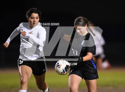 Thumbnail 3 in Frontier vs Tulare Union (CIF CS D3 Round One) photogallery.