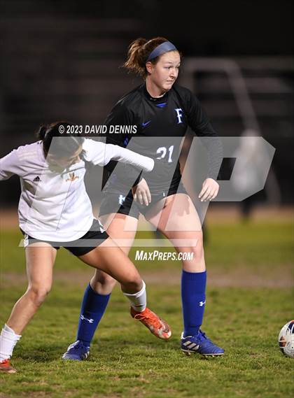 Thumbnail 2 in Frontier vs Tulare Union (CIF CS D3 Round One) photogallery.