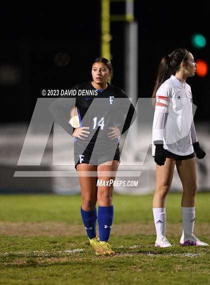 Thumbnail 1 in Frontier vs Tulare Union (CIF CS D3 Round One) photogallery.