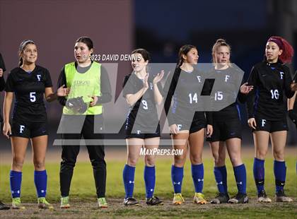 Thumbnail 3 in Frontier vs Tulare Union (CIF CS D3 Round One) photogallery.