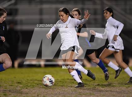 Thumbnail 2 in Frontier vs Tulare Union (CIF CS D3 Round One) photogallery.