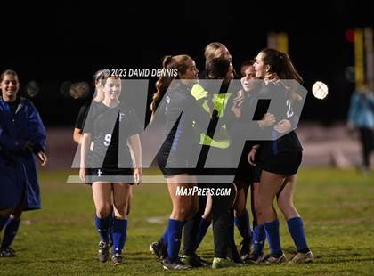 Thumbnail 2 in Frontier vs Tulare Union (CIF CS D3 Round One) photogallery.