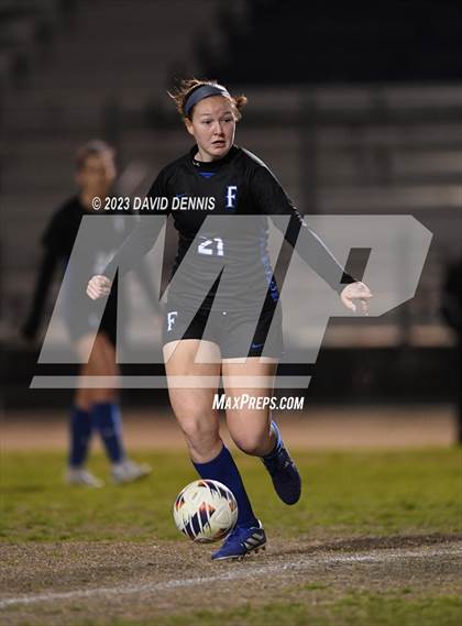 Thumbnail 2 in Frontier vs Tulare Union (CIF CS D3 Round One) photogallery.