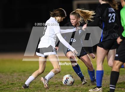 Thumbnail 2 in Frontier vs Tulare Union (CIF CS D3 Round One) photogallery.